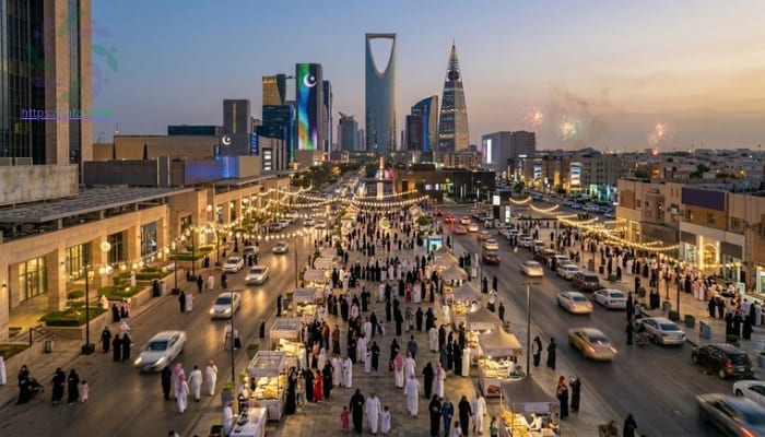 الرياض في العيد..