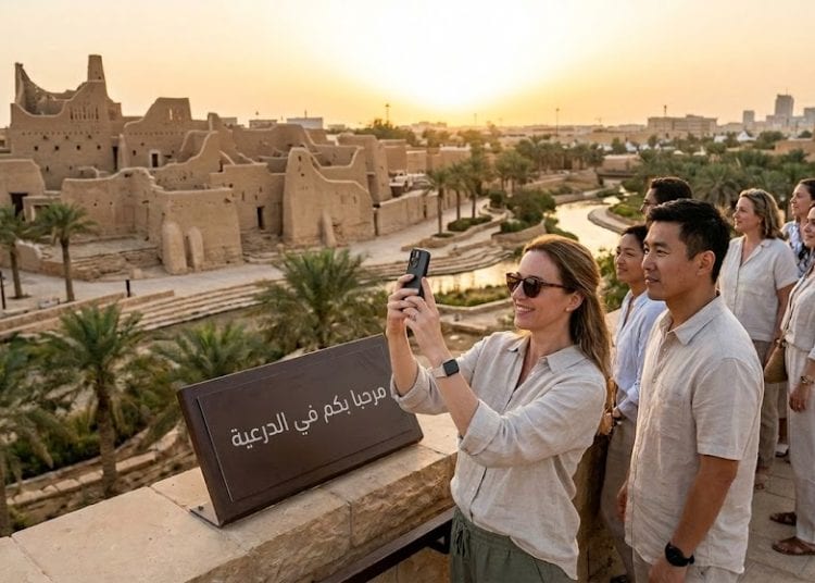 السياح الأجانب في السعودية