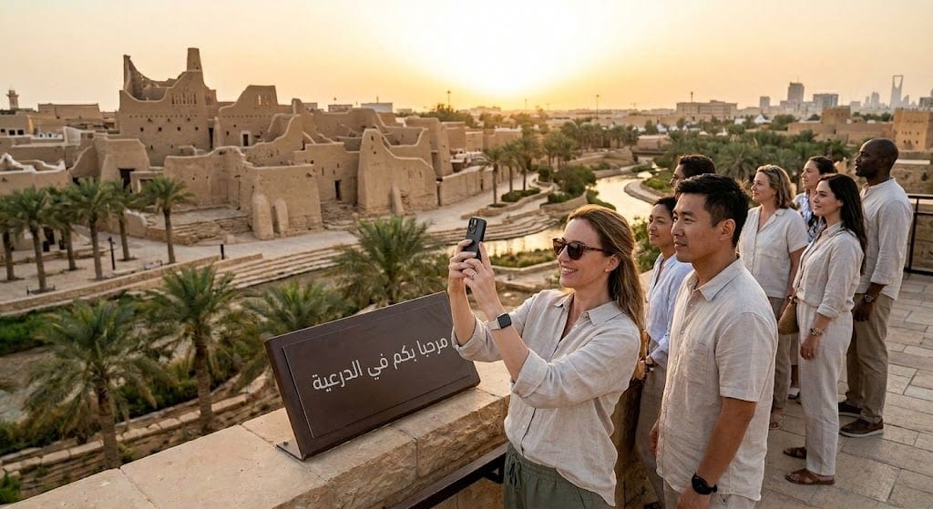 السياح الأجانب في السعودية