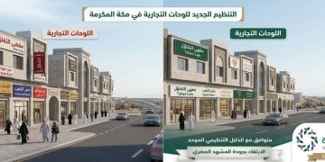 اللوحات التجارية في مكة المكرمة تحت التنظيم الجديد 2026