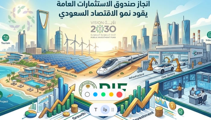 انجاز صندوق الاستثمارات العامة