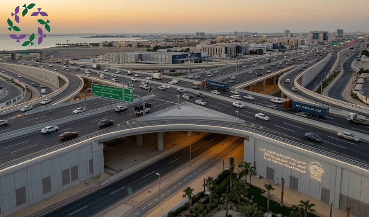 جسر طريق الظهران الجبيل شريان تنموي يعزز رؤية 2030