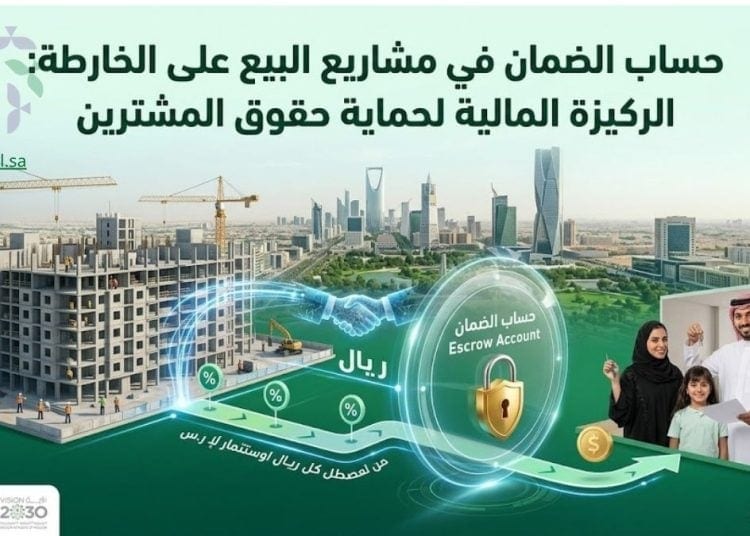 حساب الضمان في مشاريع البيع على الخارطة