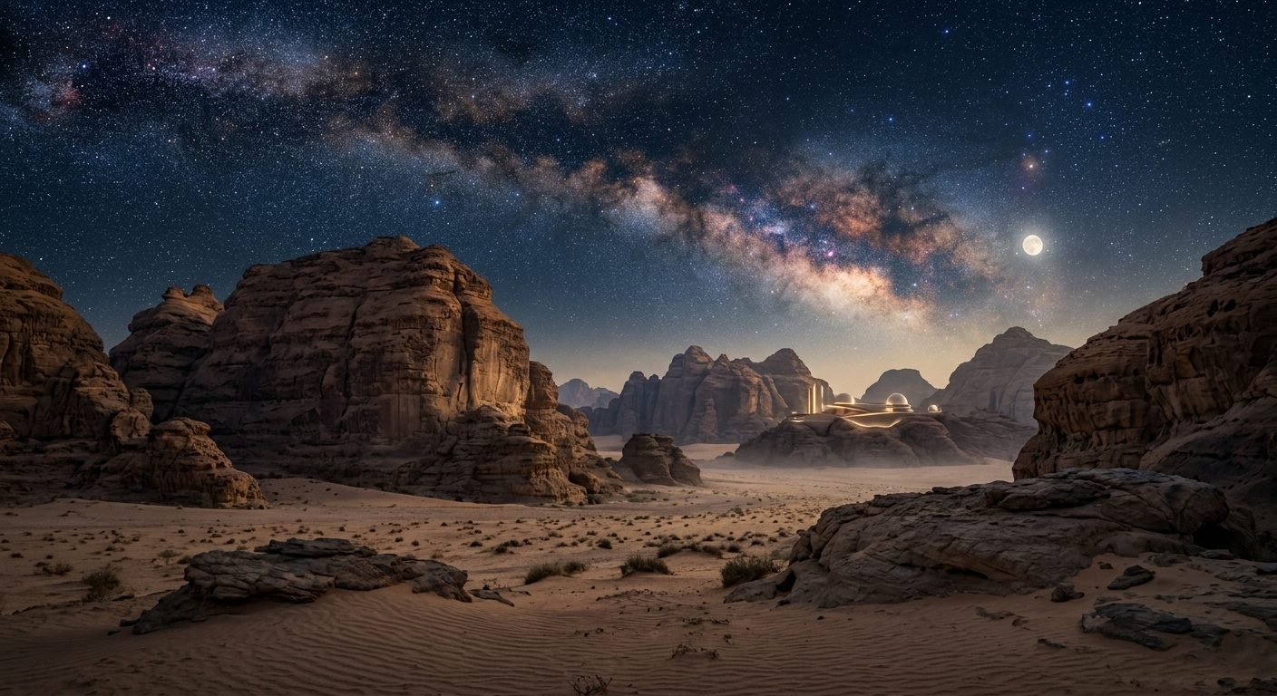 سماء العلا وحماية السماء المظلمة