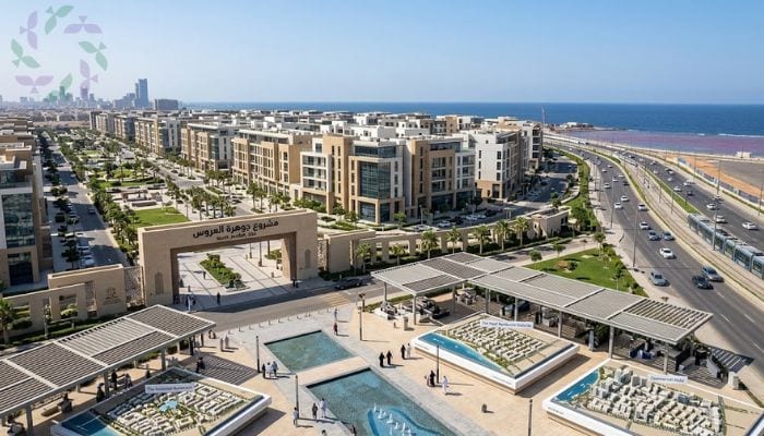 مشروع جوهرة العروس جدة