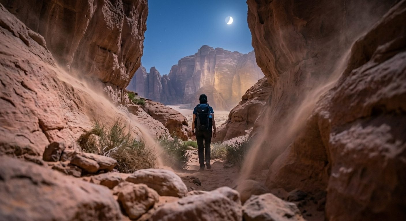 مغامرة هايكنج العلا