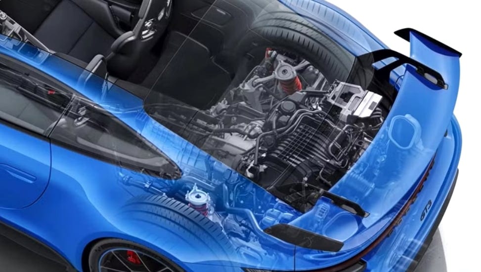 حرك بورش 911 GT3 2027 تحت ضغط أرقام التيربو