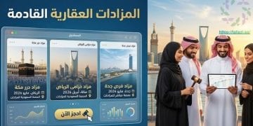 المزادات العقارية القادمة في السعودية