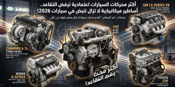 أكثر محركات السيارات اعتمادية ترفض التقاعد.. أساطير ميكانيكية لا تزال تنبض في سيارات 2026!