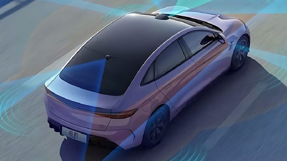 أنظمة الرادار والكاميرات في سيارة بي واي دي سيل 7 2025 فئة Design