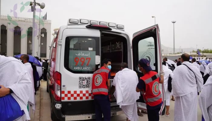 الهلال الأحمر السعودي بيوم التروية يرفع الجاهزية الإسعافية