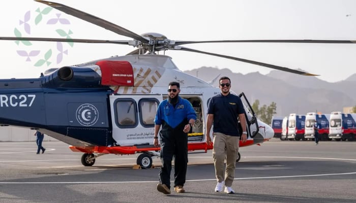 الهلال الأحمر السعودي في الحج