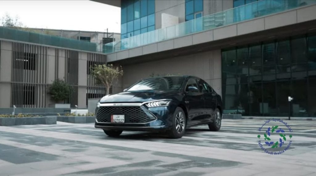 لقطة لسيارة بي واي دي تشين بلس 2025 (BYD Qin Plus)