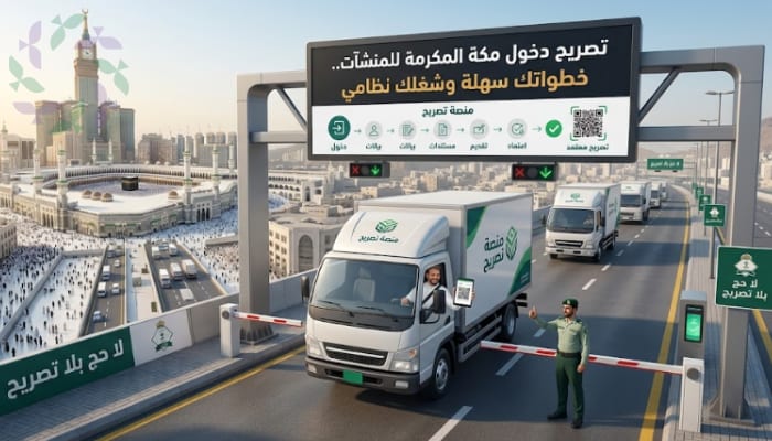 تصريح دخول مكة المكرمة للمنشآت