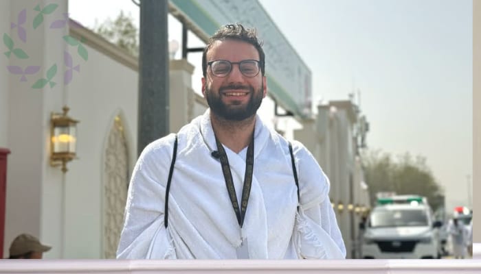 حاج إسباني في عرفات