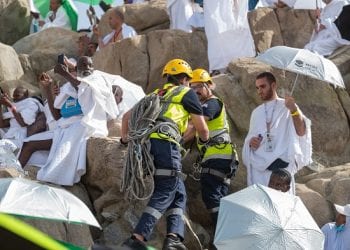 قوات الدفاع المدني بالحج