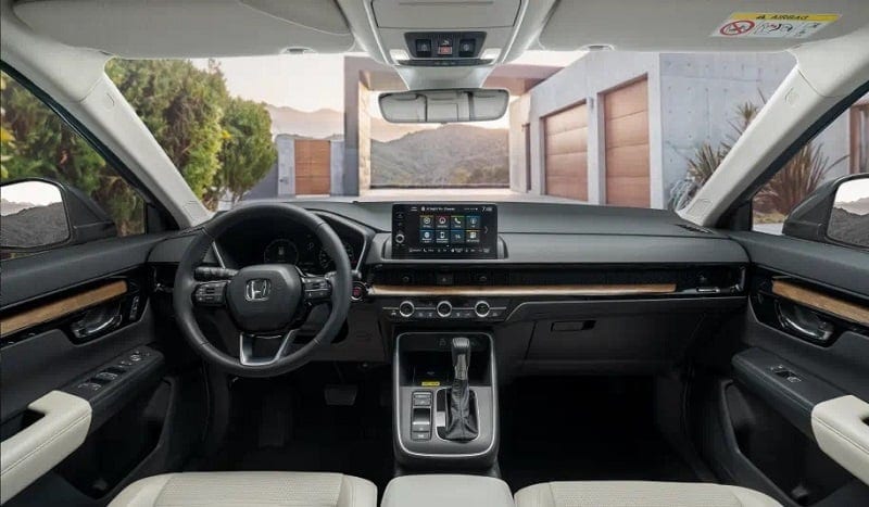 الداشبورة في سيارة هوندا CR-V 2026