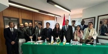 لقاء المركز الإسلامي لتنمية التجارة مع وفد أعمال باكستاني
