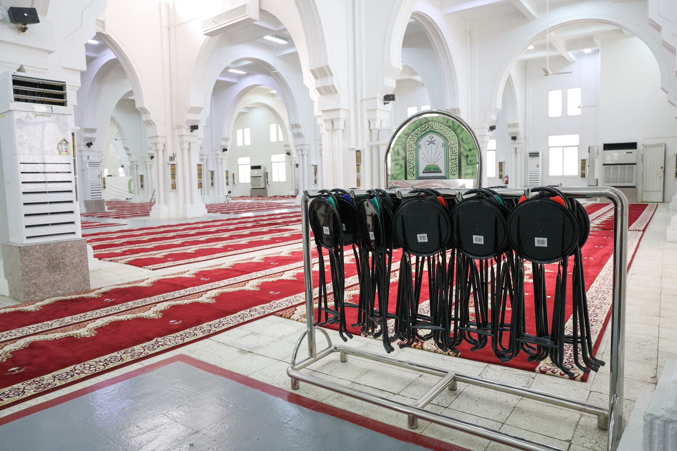 مسجد المشعر الحرام يرفع جاهزيته التشغيلية للحج