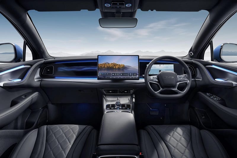 تصميم مقصورة بي واي دي سيلايون 7 Performance 2025 الفاخرة