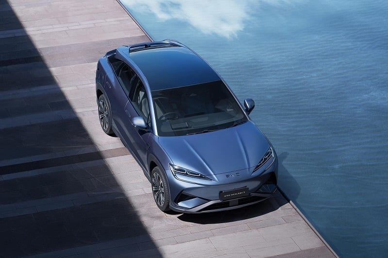 لقطة علوية لتصميم بي واي دي سيلايون 7 Premium 2025