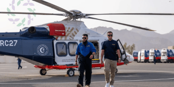 الهلال الأحمر السعودي في الحج