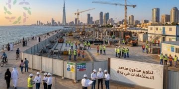 تطوير مشروع متعدد الاستخدامات في جدة