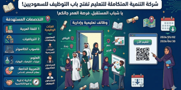 وظائف شركة التنمية المتكاملة للتعليم.