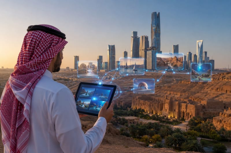 الذكاء الاصطناعي السياحي في السعودية يقود تحول القطاع