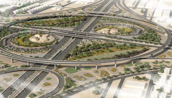 الرياض تطلق مشاريع طرق جديدة 
