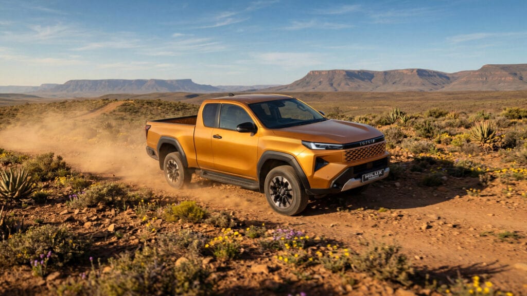أداء تويوتا هايلكس غمارة GLX 4X4 2.4L DSL 2025 في الطرق الوعرة
