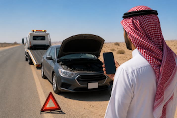 “مرني مساعدة” في “توكلنا”.. خدمة جديدة لمساعدتك عند تعطل سيارتك على الطريق