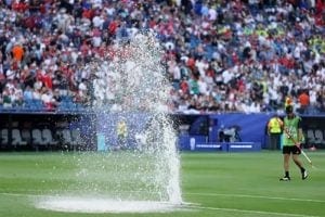 أزمة مياه مباراة العراق والنرويج