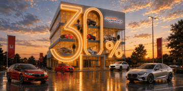 كاش باك حتى 30% على سيارات هوندا بالسعودية : ينتهي خلال ايام