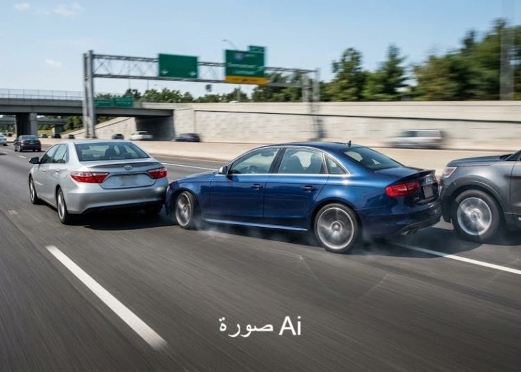 المراوغة بسرعة بين المركبات
