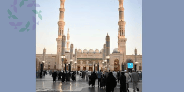 ضيوف الرحمن يتوافدون إلى المسجد النبوي