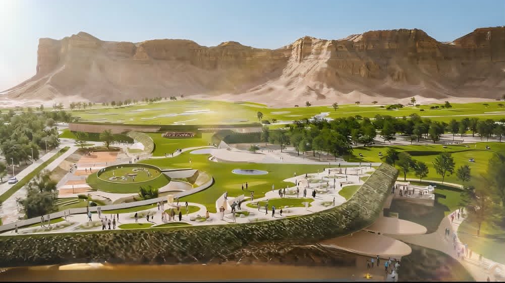 ملعب الجولف في القدية يقترب من التشغيل (1)