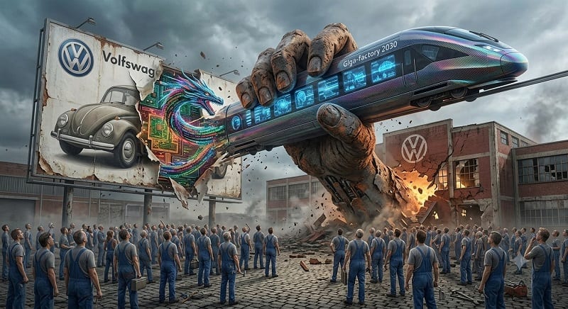 علاقة الوحش الصيني بخطة فولكس فاجن 2030