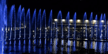 أكبر نافورة راقصة في السعودية