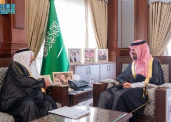 أمير منطقة المدينة المنورة يستقبل الرئيس التنفيذي للهيئة العامة للعقار