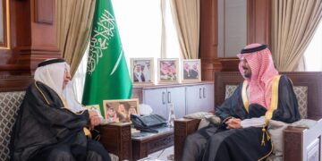 أمير منطقة المدينة المنورة يستقبل الرئيس التنفيذي للهيئة العامة للعقار