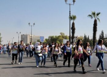 الشرقية وردية 16“.. 1200 مشارك في ماراثون للتوعية بسرطان الثدي