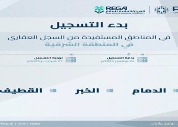 السجل العقاري يبدأ تسجيل 227,778 قطعة عقارية بمدينة الدمام ومحافظتي الخبر والقطيف