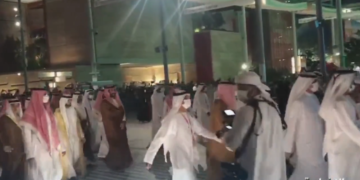 مقيمون يهتفون باسم ولي العهد ضمن احتفالية “بلاد الشام” بالرياض