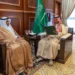 نائب أمير منطقة حائل يستقبل مدير ميدان الهجن بالصنينا