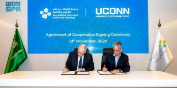 "كاوست" توقع اتفاقية تعاون مع جامعة "كونيتيكت" في مجالات الذكاء الاصطناعي والاستدامة والطاقة النظيفة