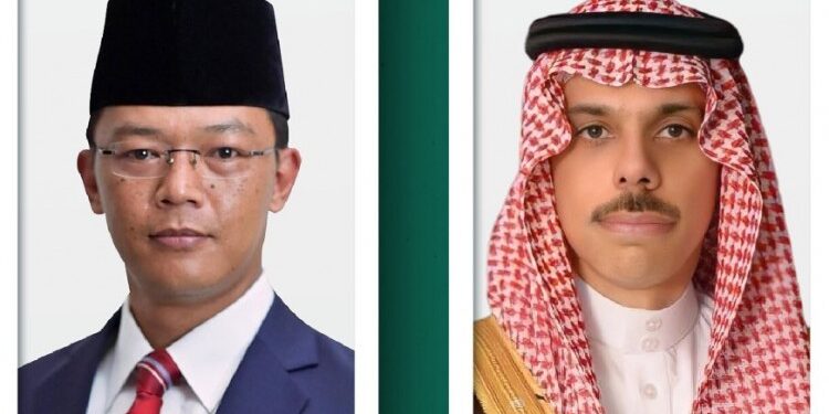 سمو وزير الخارجية يتلقى اتصالاً هاتفياً من وزير خارجية إندونيسيا