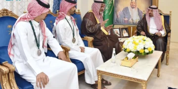 الأمير جلوي بن عبدالعزيز ينوّه بنتائج فريق فرسان نجران في بطولتي التقاط الأوتاد