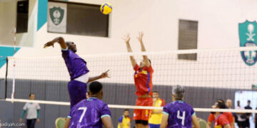 الأهلي والهلال في قمة الجولة السادسة من دوري ممتاز الطائرة