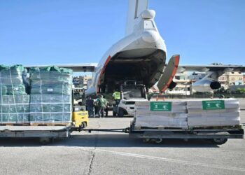 الطائرة الإغاثية السعودية الـ24 تصل إلى لبنان